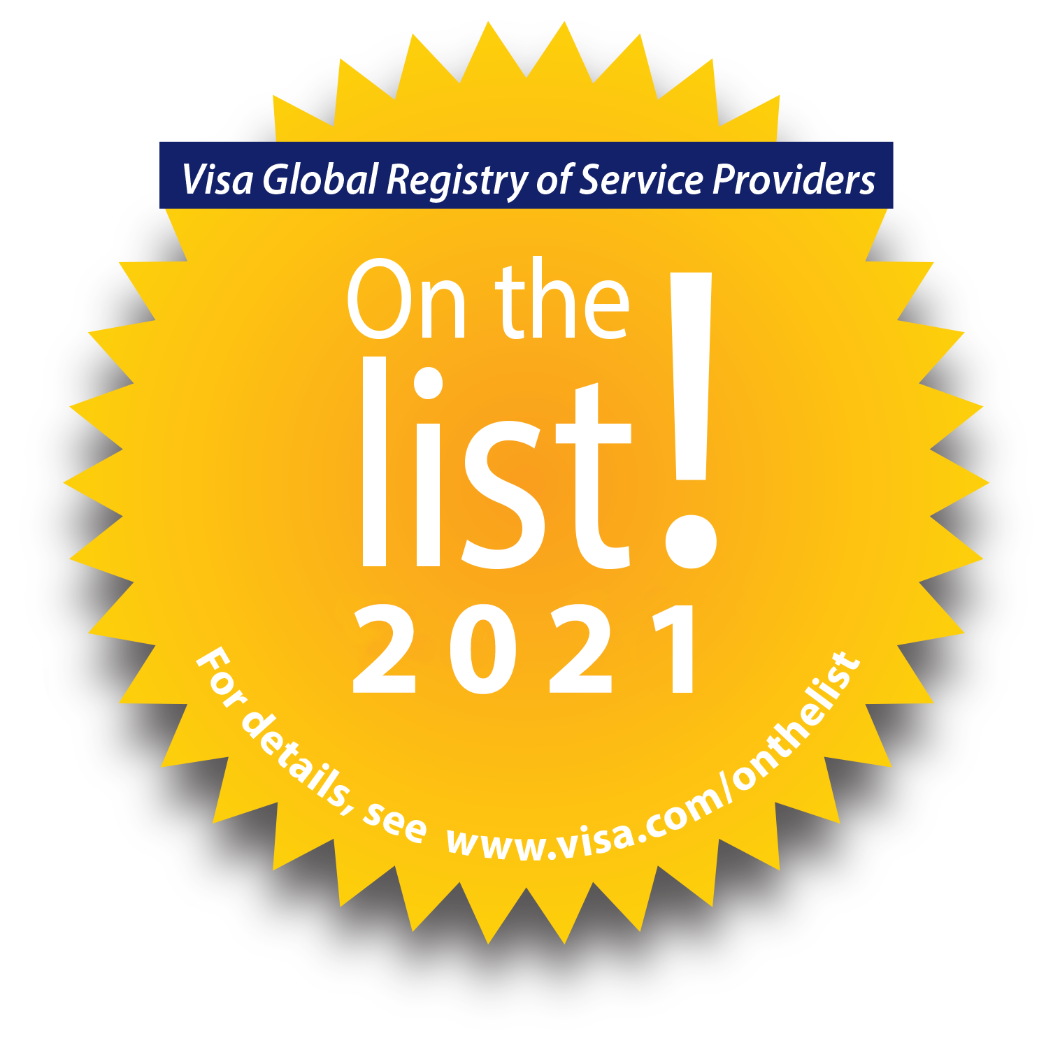 In 2021, OmegaFi made Visa Global Registry's list of service providers.